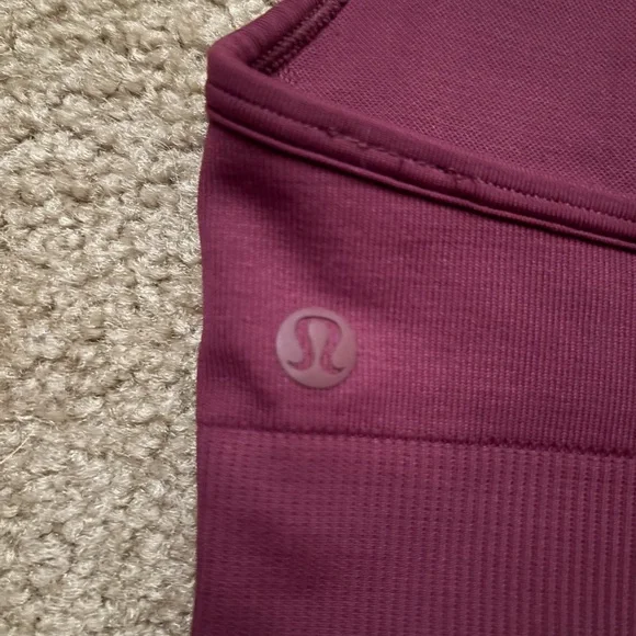 lululemon athletica High-Neck Bralette - Wine (see description) - Picture 3 of 5